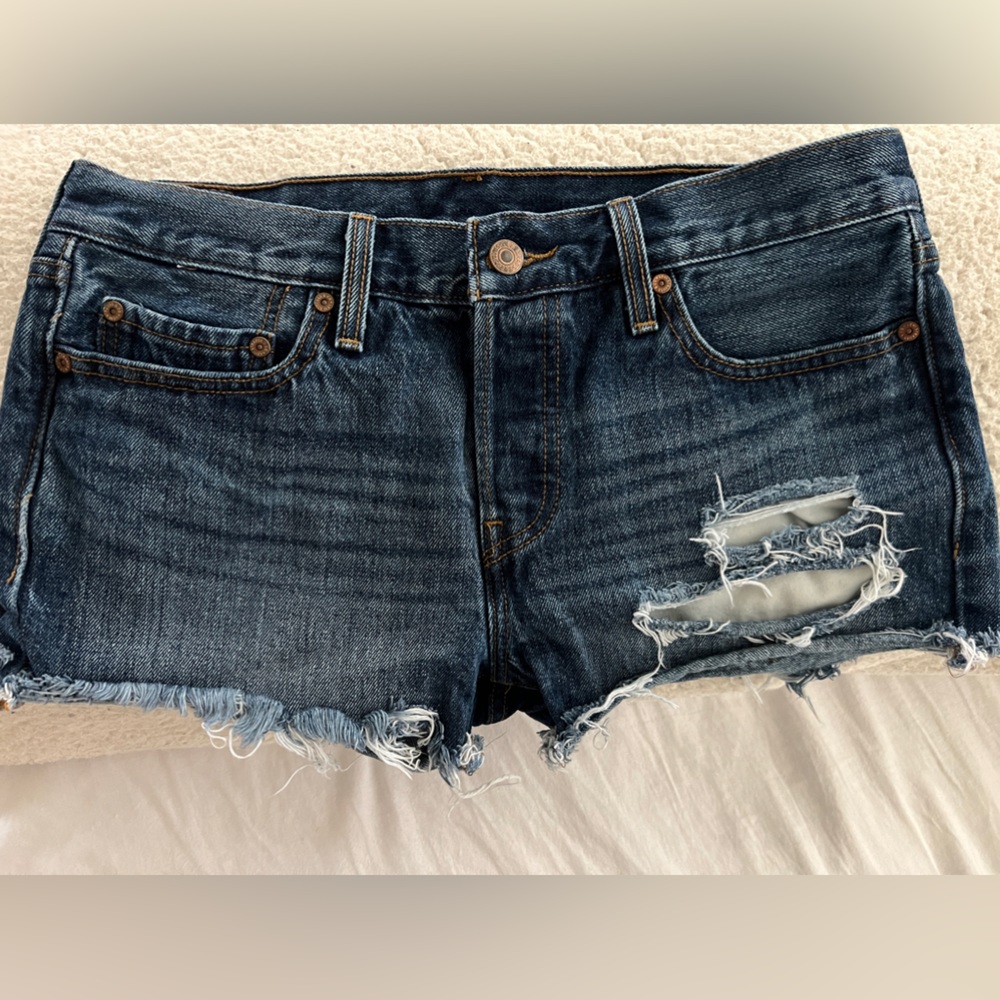 Levi’s Distressed Shorts